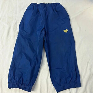 OshKosh B'gosh - Blue lined outdoor/rain pants.  Size 24 months